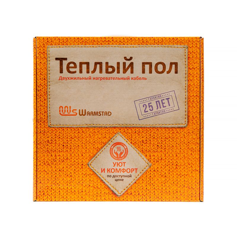 Кабель Warmstad WSS 12,5 м/175 Вт (к/т 1,0-1,2 м2) без термостата