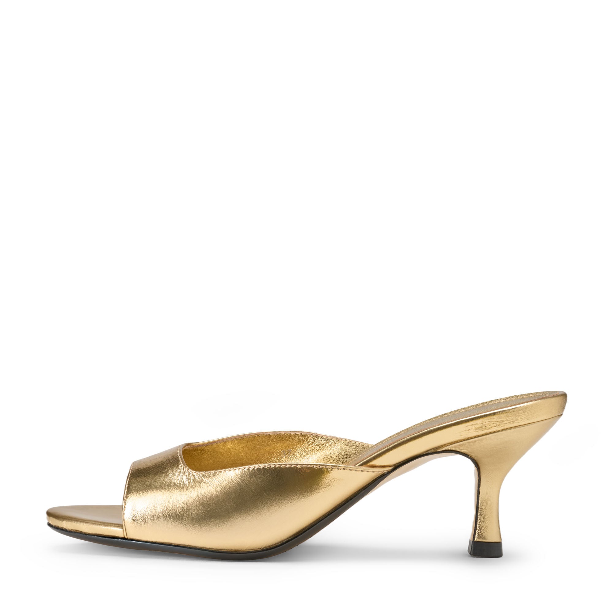  Мюли Felicity Leather Gold