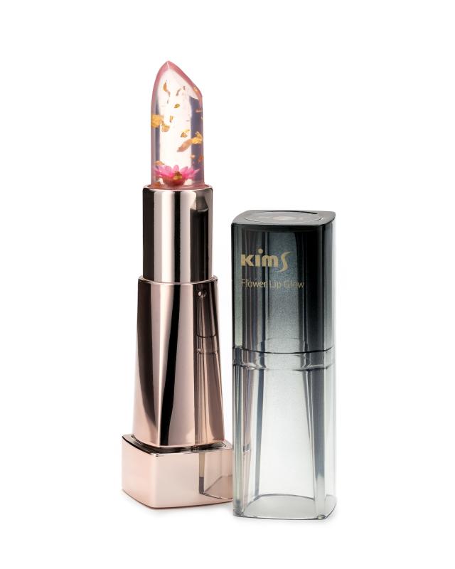 Помада-бальзам Flower Lip Glow Crystal Pink (тон: розовый), 3,3 г