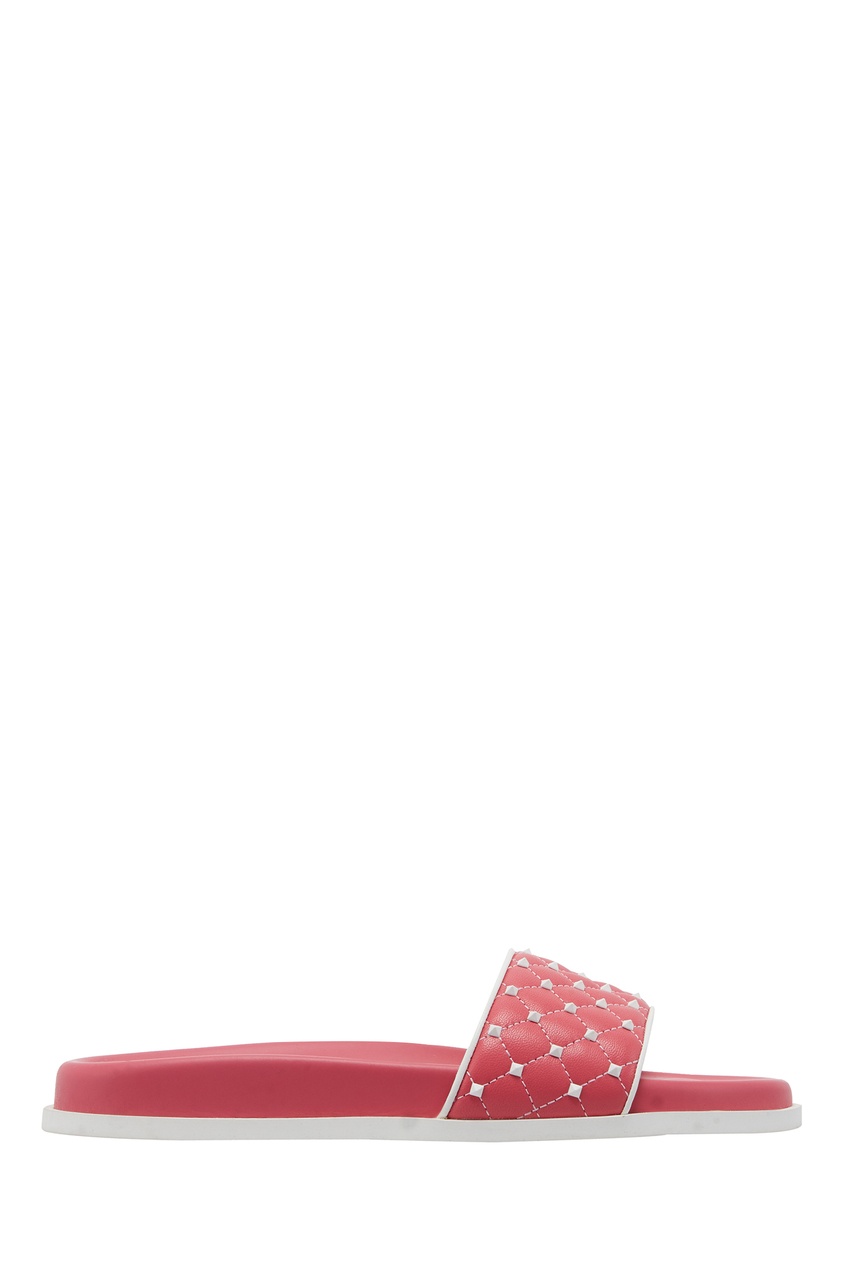 Розовые шлепанцы Free Rockstud Spike