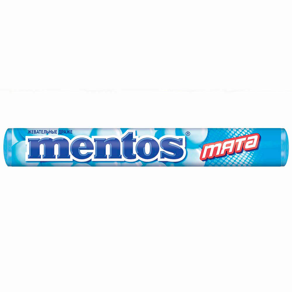 Конфета жев. Ментос 37г мята