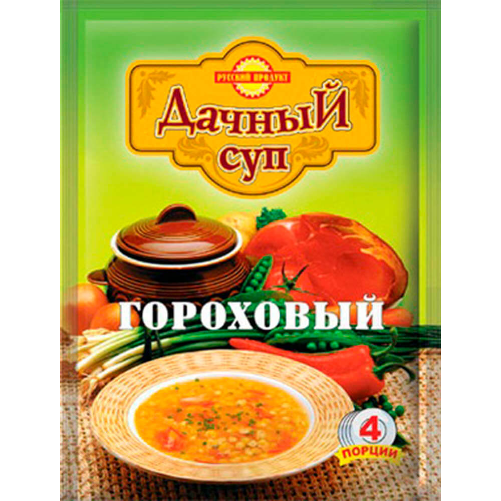Суп Русский продукт 65г дачный гороховый