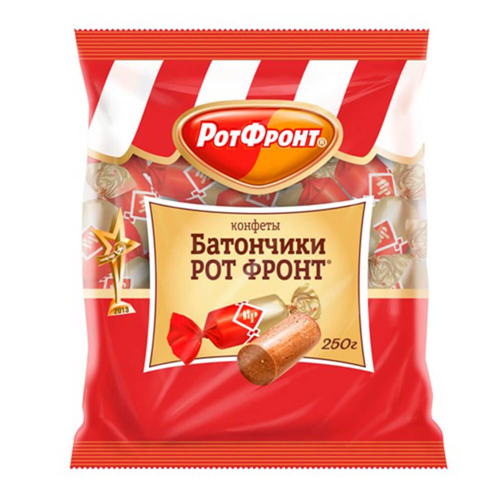   Тут Просто Конфеты батончики 250г РотФронт