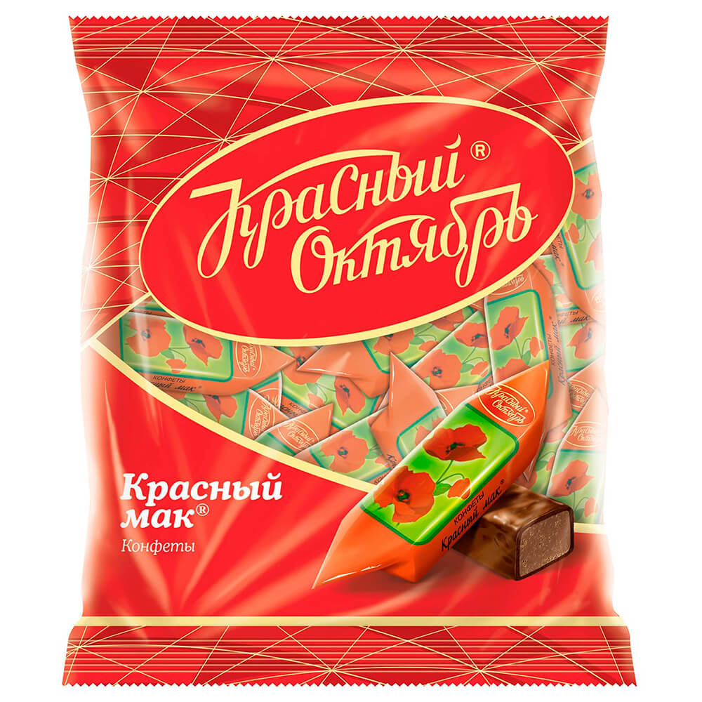  Конфеты Красный Мак 250г Красный Октябрь