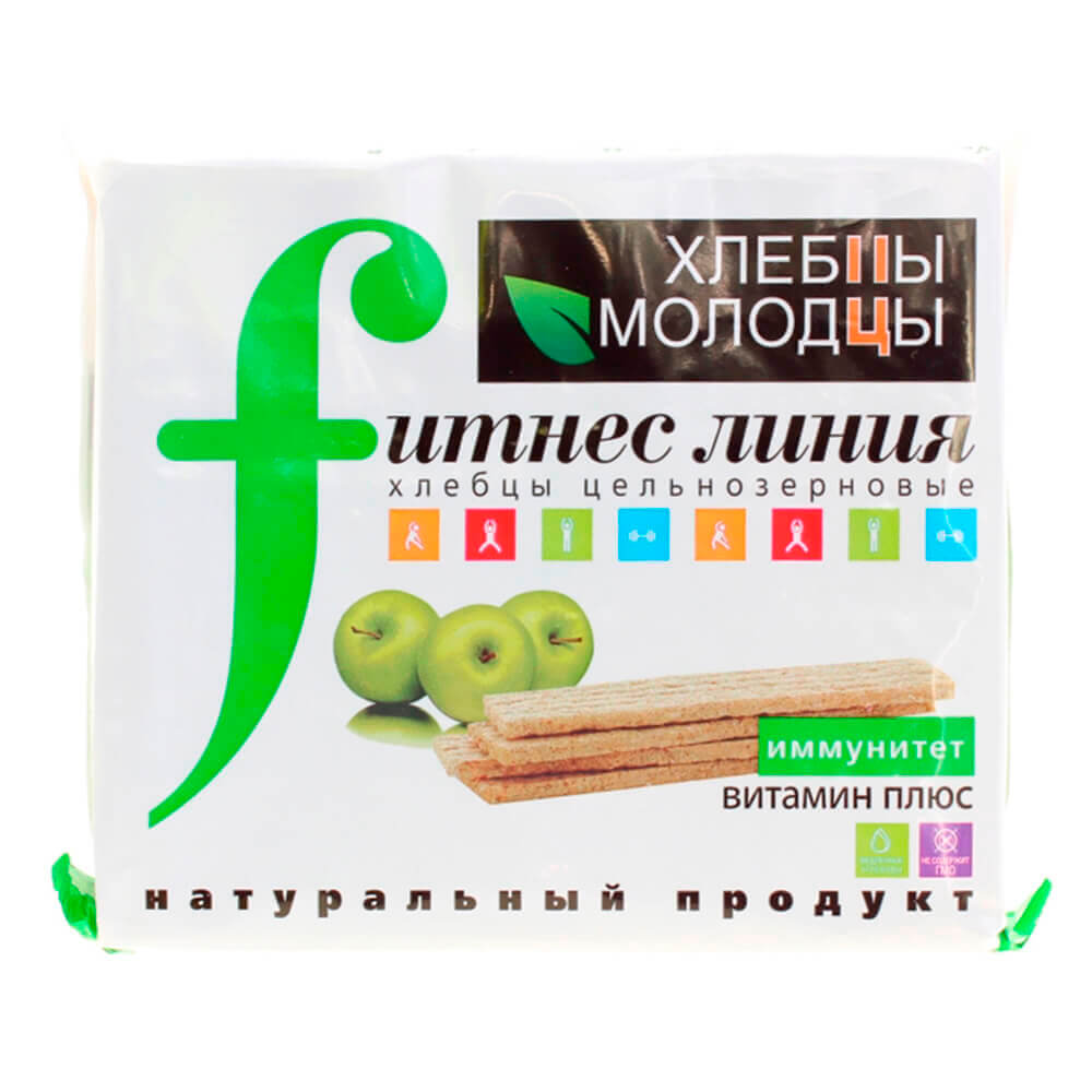  Хлебцы Молодцы Fitness 100г Витамин Плюс