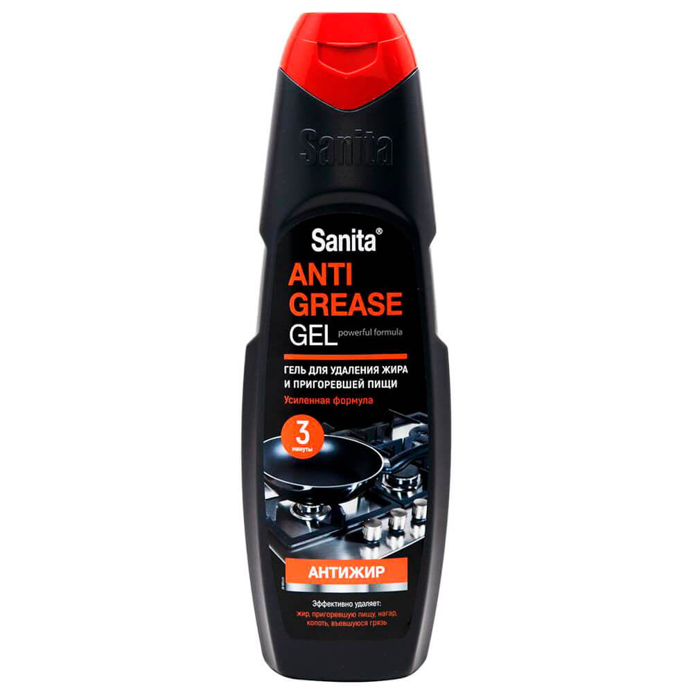 Для бытовой техники  Тут Просто Гель Sanita 500г антижир