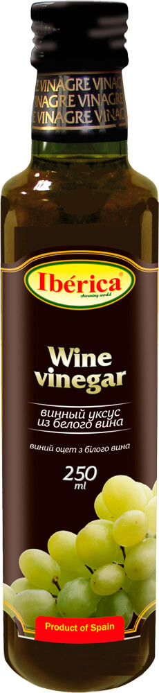 Уксус иберика 250 мл винный белый ст/б