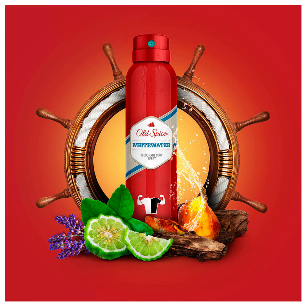 Дезодорант Old Spice 125мл спрей вайтвотер