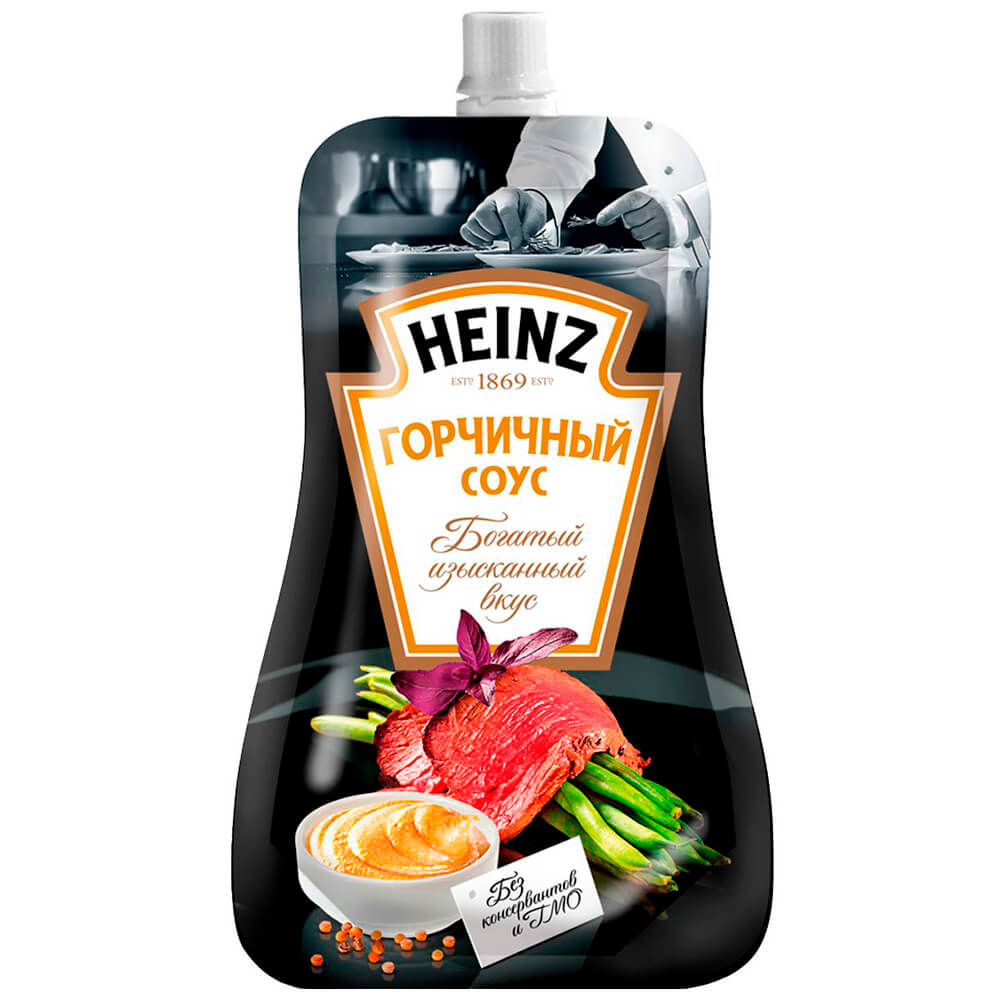   Тут Просто Соус Heinz 230г горчичный дой-пак