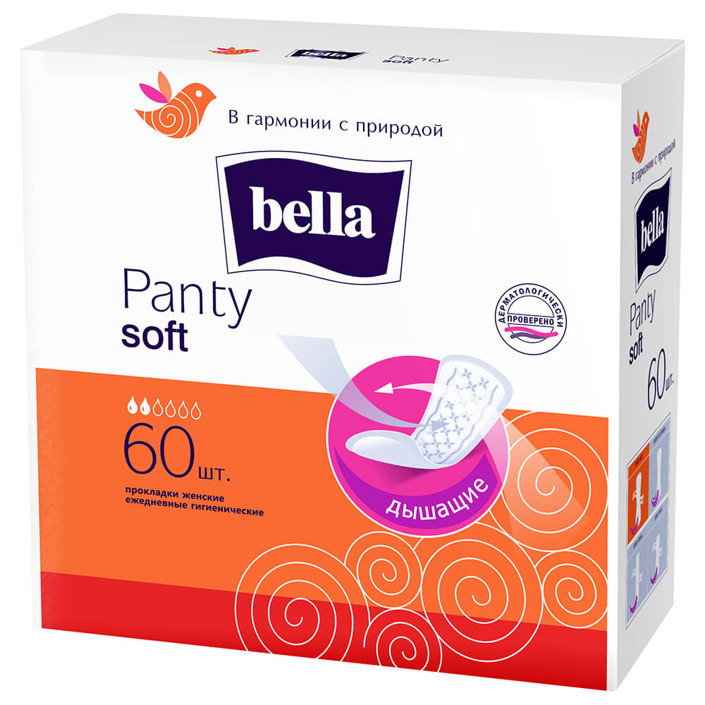   Тут Просто Прокладки ежедневные Bella Panty 50шт+10шт софт