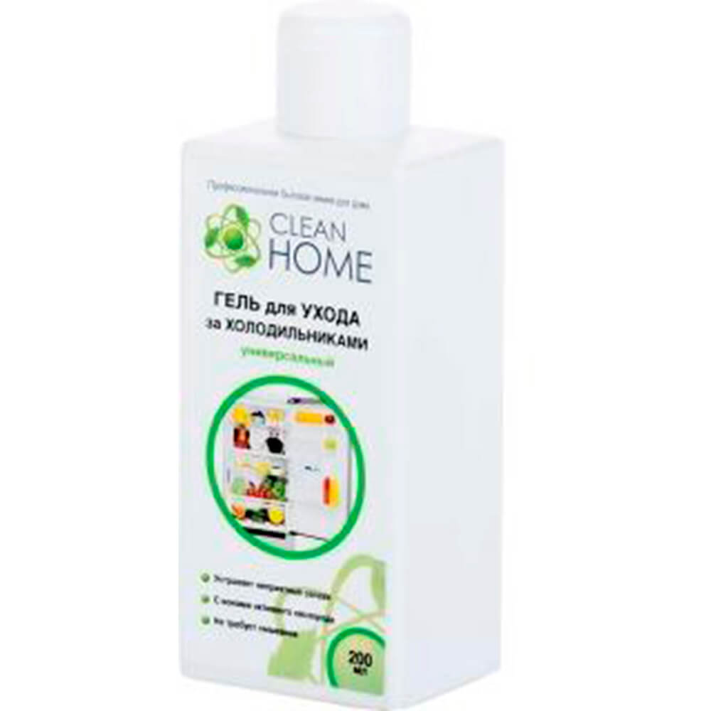 Для бытовой техники Гель для ухода за холодильниками Clean Home 200мл универсальный