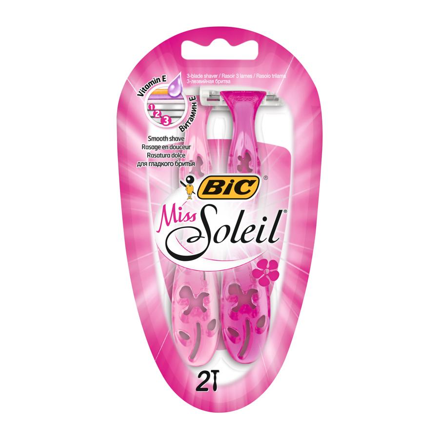 Станок Bic Miss Soleil 2шт женский одноразовый