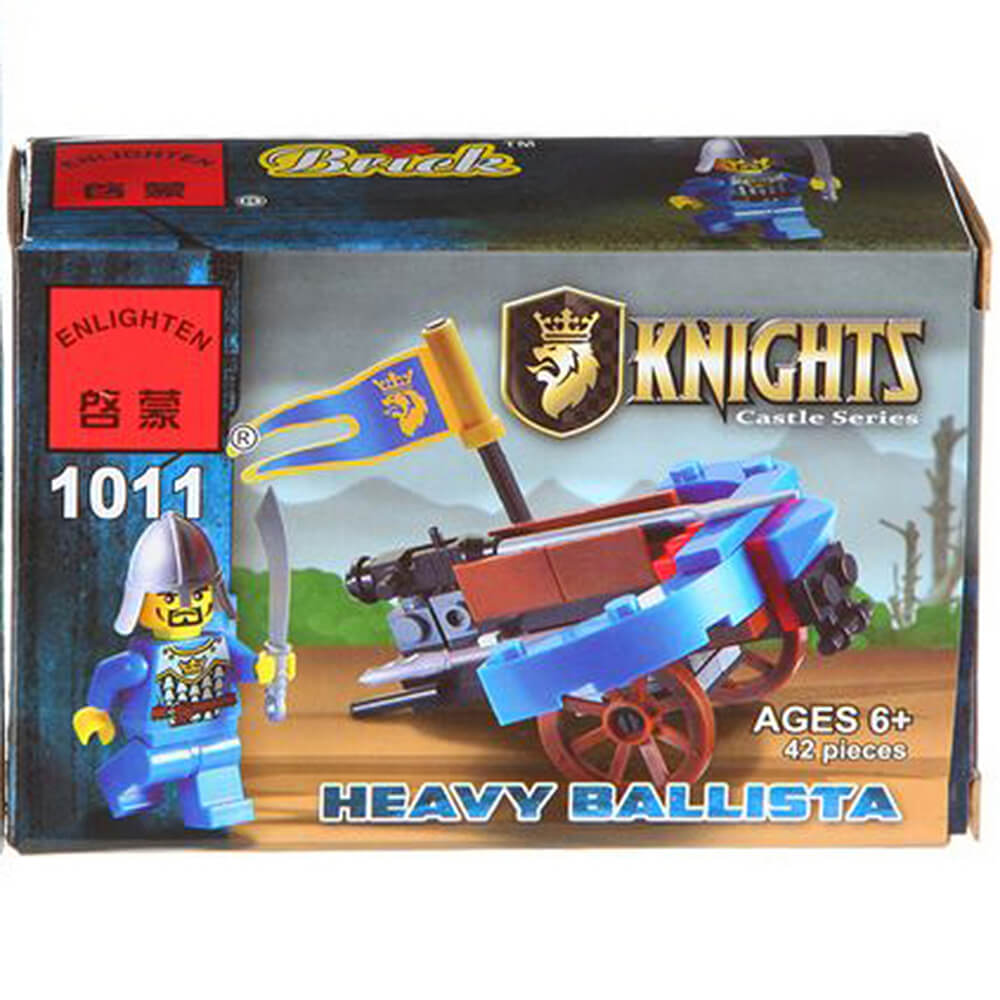 Конструктор Enlighten Brick 42 детали средневековье большая баллиста 1011/г71075