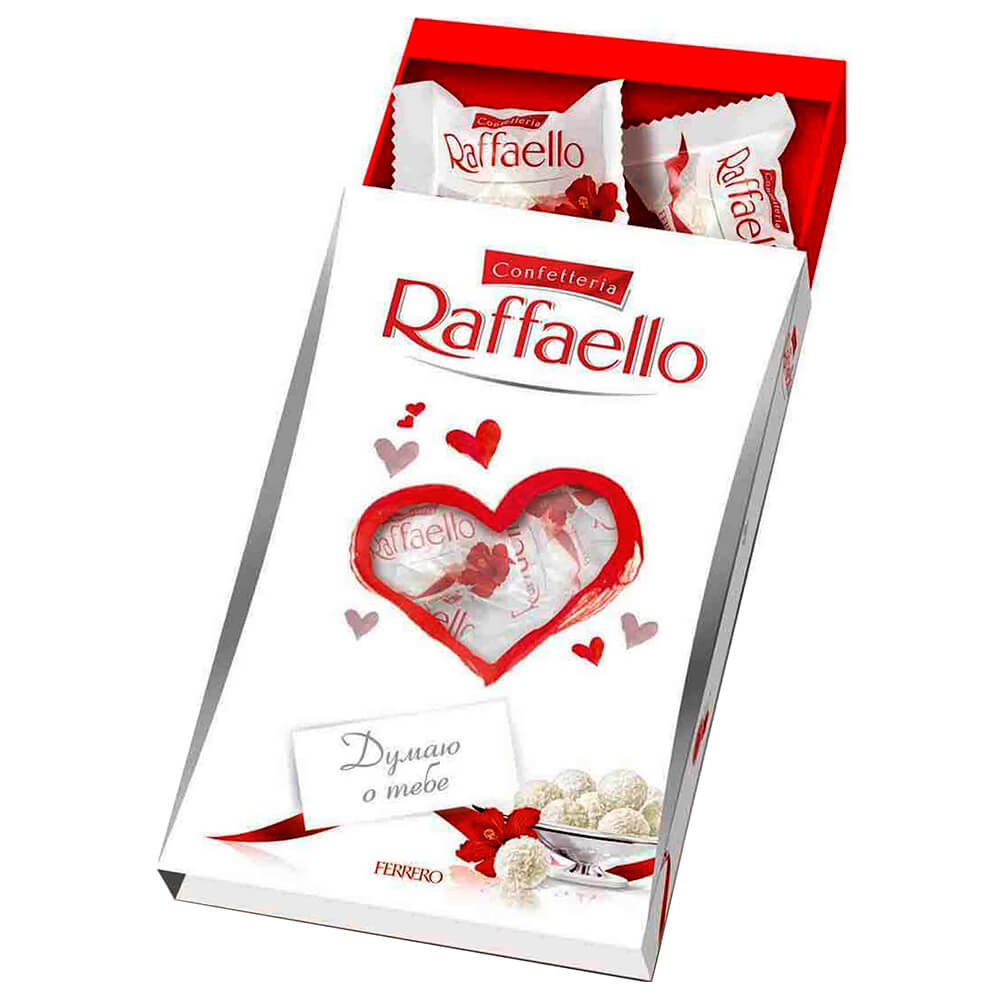 Наборы конфет Конфеты Raffaello 70г т-7 Ferrero