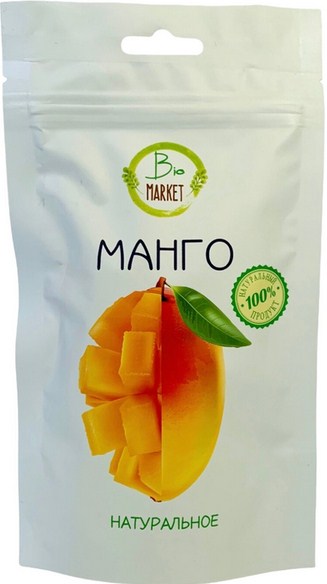 Манго сушеный 100 г Bio Market