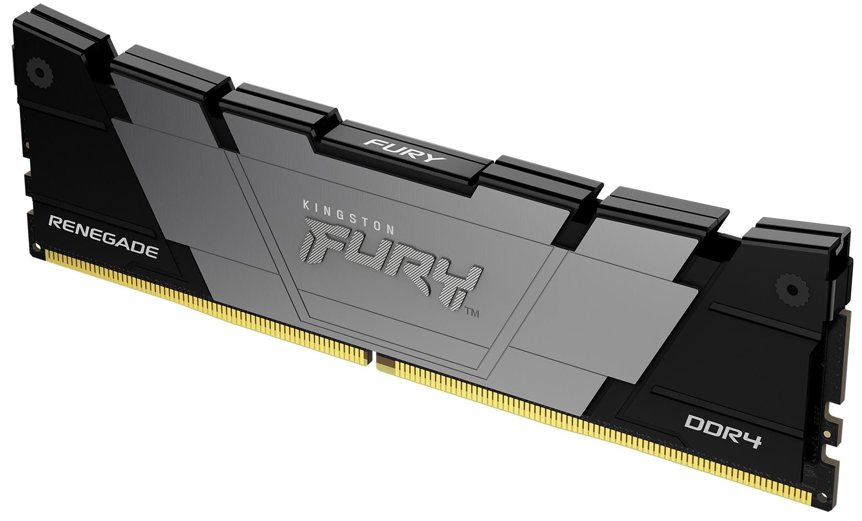 Модуль памяти DDR4 64GB (4*16GB) Kingston FURY KF432C16RB12K4/64 Renegade Black XMP PC4-25600 3200MHz CL16 2RX8 1.35V 288-pin 8Gbit