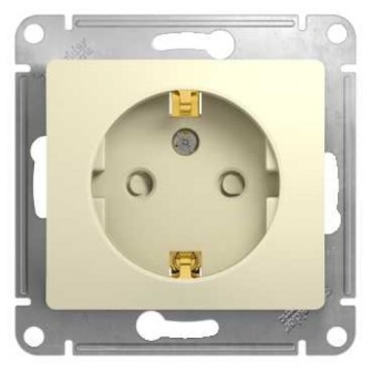 Розетка Schneider Electric GSL000245 с заземлением со шторками