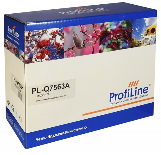  Xcom-Shop Картридж ProfiLine PL-Q7563A для принтеров HP Color LaserJet 2700/3000/3000N/3000DN/3000DTN Magenta 3000 копий ProfiLine