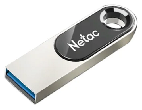 Накопитель USB 3.0 64GB Netac NT03U278N-064G-30PN U278, металлическая матовая