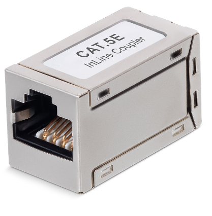 Адаптер проходной WRLine WR-CA-8p8c-C5E-SH RJ45-RJ45 (8p8c), категория 5е, экранированный