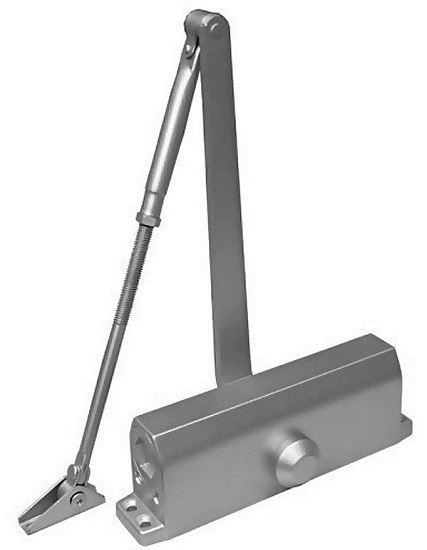 Доводчик Smartec ST-DC002-SL (серебро) для дверей весом до 40 кг, двухскоростной