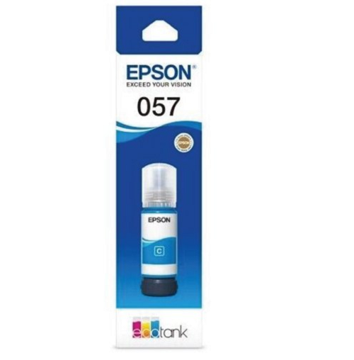   Xcom-Shop Картридж струйный Epson 057 EcoTank Ink C13T09D298 cyan 70ml