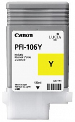 Картридж Canon PFI-106 6624B001 Yellow для  iPF6400/6450 130ml