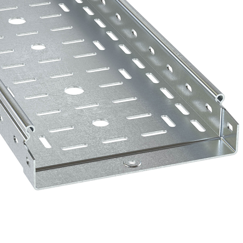 Лоток листовой перфорированный DKC 3526515 (ШxВxД) 300x50x3000 мм, толщ. 1,5 мм, сталь, оцинкованная по методу Сендзимира, S5 Combitech (уп/2 шт)