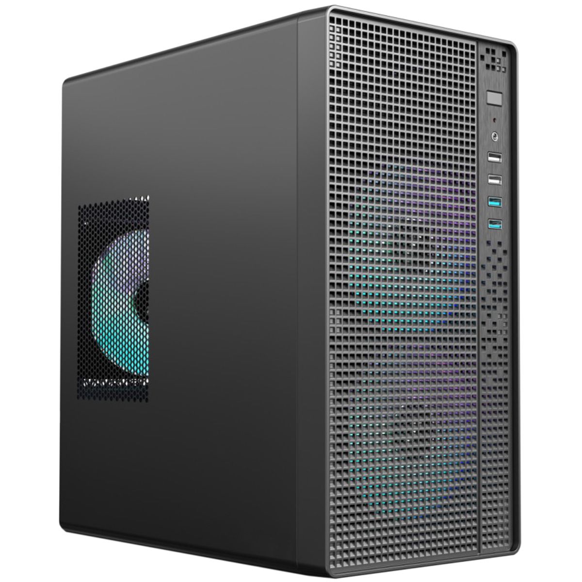 Корпус ATX ACD Citadel 107 AO-TC500-000 без БП, 2*USB 2.0, 2*USB 3.2