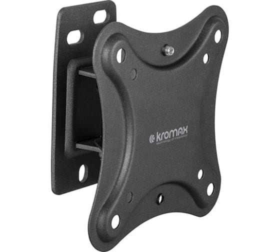 Кронштейн Kromax CORBEL-1 90461 для телевизора черный 10-32 макс.25кг настенный поворот и наклон