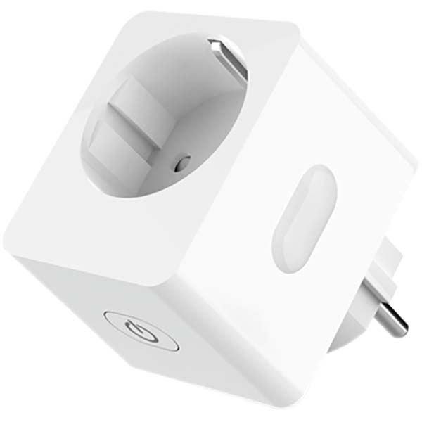 Переходник Gauss 5510122 сетевой (умная розетка) Smart Home 2300W 207-253V 10А IP20 c заземлением