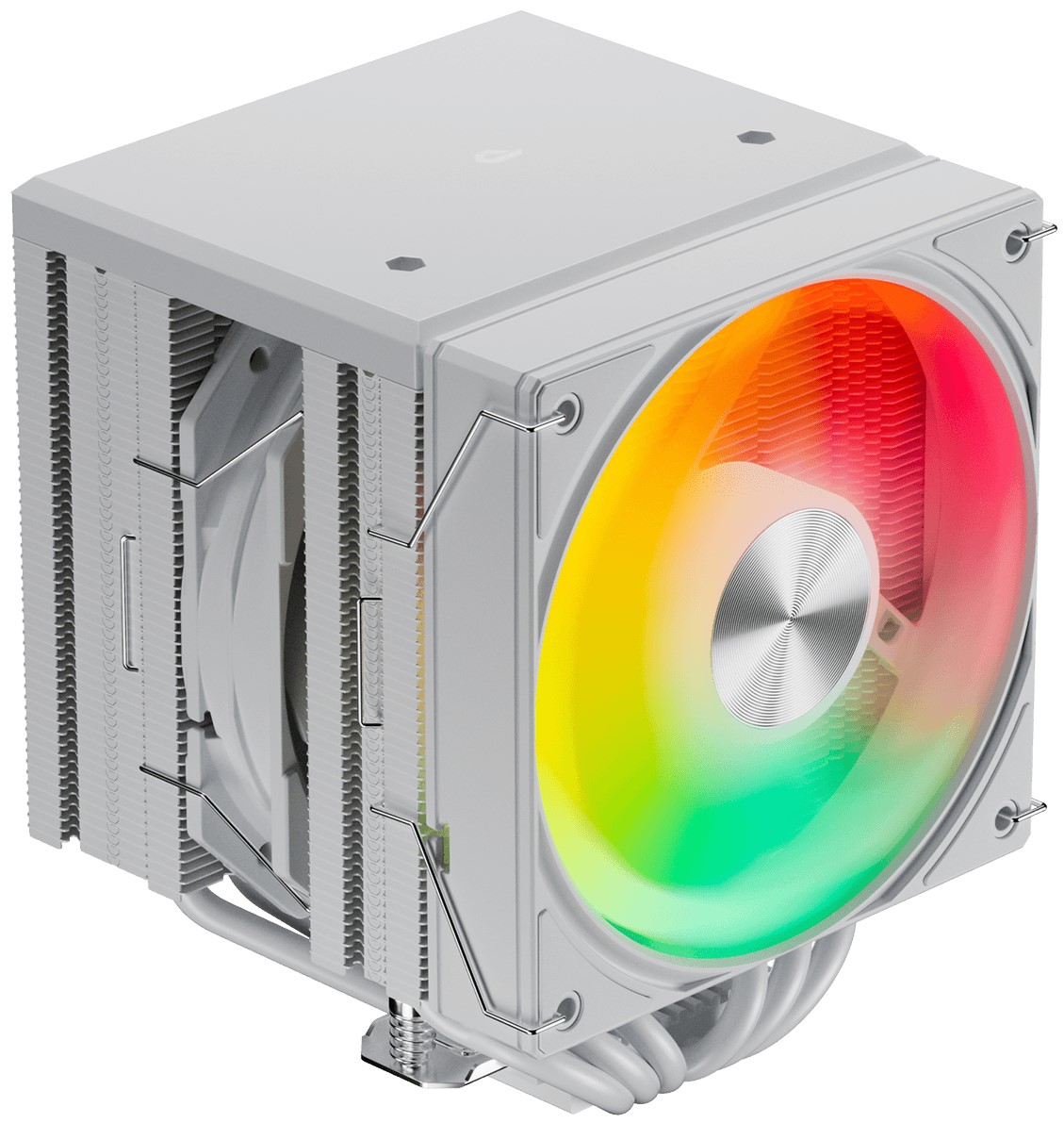 Кулер upHere UE2TC6 LGA115x/1200/1356/1366/1700/1851/AM2/AM2+/AM3/AM3+/AM4/AM5/FM1/FM2/FM2+ (TDP 265W, 6HPx6mm, 2*120mm ARGB fans, 600-1650rpm, 68.2CF