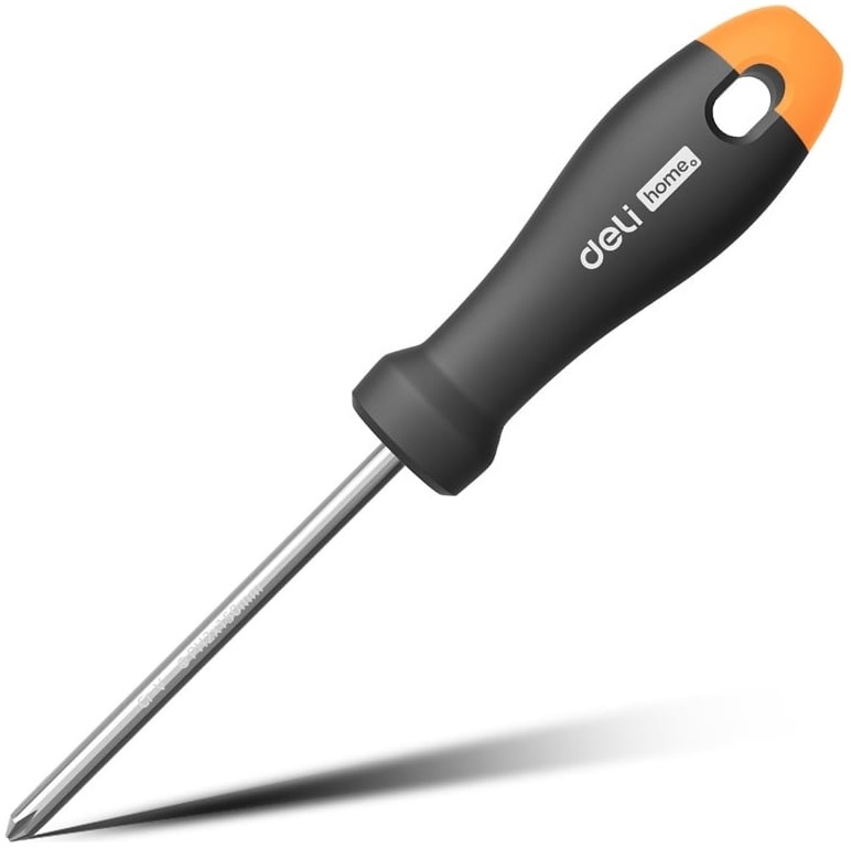Отвертка Deli HT1206C крестовая Home Series Gray PH2x150мм