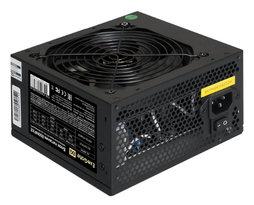 730-875W  Xcom-Shop Блок питания ATX Exegate 850NPXE EX292245RUS-S 850W, 120mm fan, black, кабель 220V с защитой от выдергивания