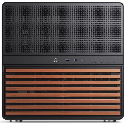 Корпус eATX JONSBO N5 Black без БП, USB 3.0, USB Type-C