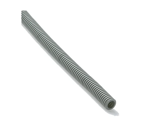 Труба гофрированная RUVinil 11601(100) с зондом, лёгкая с протяжкой, d=16мм, бухта 100м (серая)