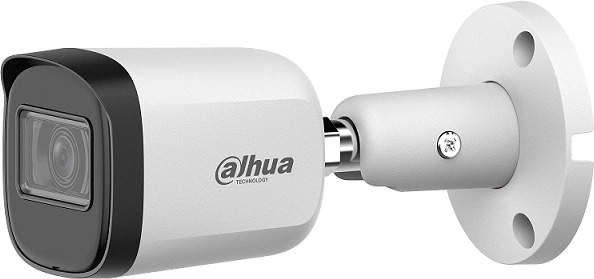Видеокамера Dahua DH-HAC-B1A51P-U-0360B-S2 аналоговая, уличная 3.6-3.6мм HD-CVI HD-TVI цв. корп.:белый