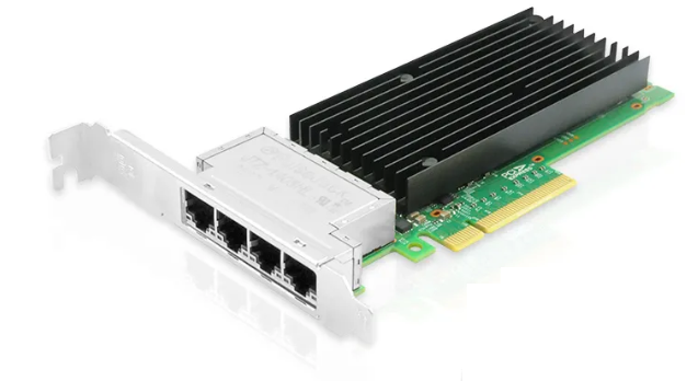   Xcom-Shop Сетевой адаптер LR-LINK LRES1013PT Intel X710 4*RJ45 100/1000MbE/2.5/5/10GbE PCIe x8