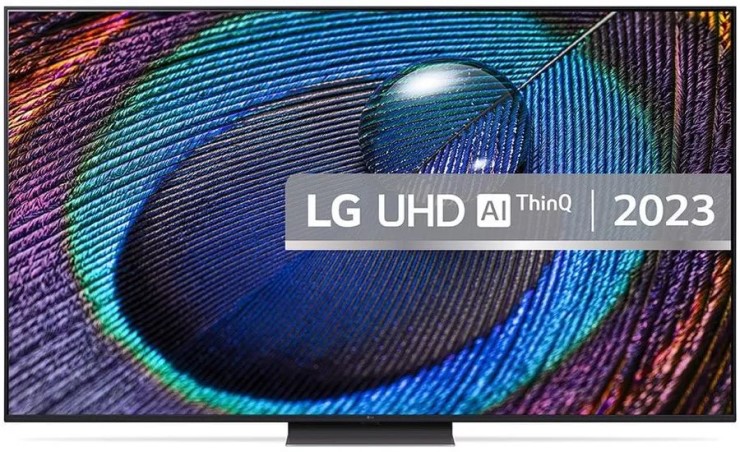 Телевизор LED LG 65UR91006LA.ARUB 65, черный 4K Ultra HD 50Hz DVB-T DVB-T2 DVB-C DVB-S DVB-S2 USB WiFi Smart TV (RUS)