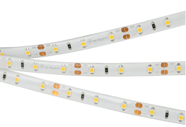 Лента светодиодная Arlight RTW-SE-A60-8mm 12V Day4000 015447(2) герметичная (4.8 W/m, IP65, 2835, 5m)