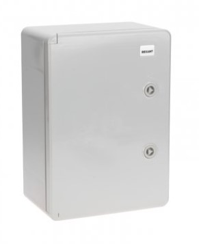Корпус Rexant 11-0401 пластиковый ЩМПп с монтажной панелью 350х250х150 мм ABS УХЛ1 IP65