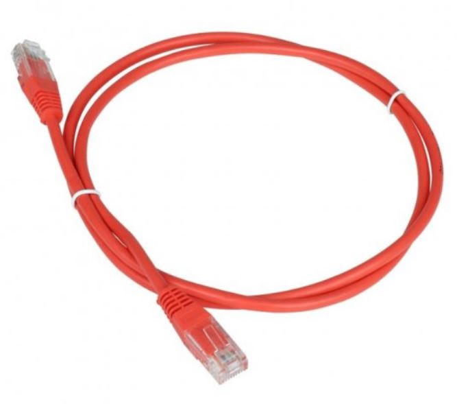 Кабель патч-корд UTP 6 кат. 0,5м. Lanmaster LAN6-45-45-0.5-LSZH оранжевый, LSZH