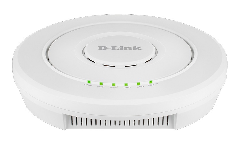  Точка доступа D-link DWL-7620AP/UN/A1A DWL-7620AP AC2200 Wi-Fi Unified PoE Access Point, 2x1000Base-T LAN, 2x4dBi (5GHz)/3dBi (2,4GHz) internal antenn