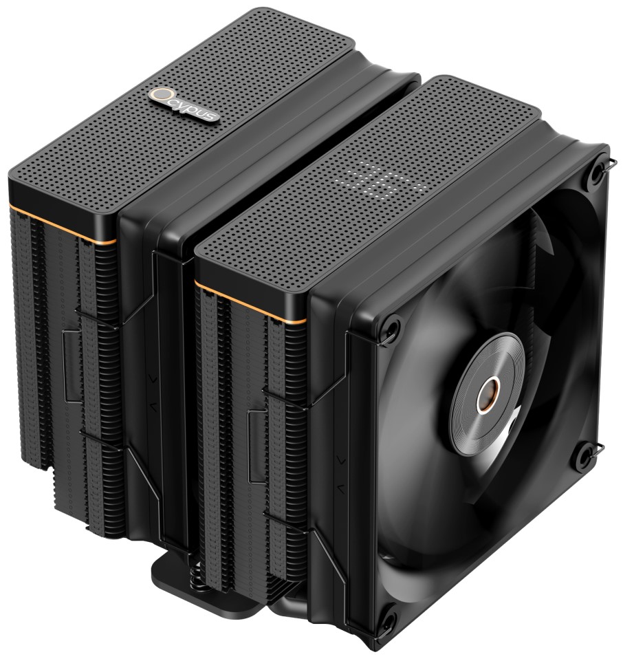 Кулер Ocypus Iota-A62-BK LGA115x/1200/1700/1851/AM4/AM5 (TDP 260W, 500-2000rpm, 77CFM, 29dBa, 4-pin PWM, 2*120x120mm, black)