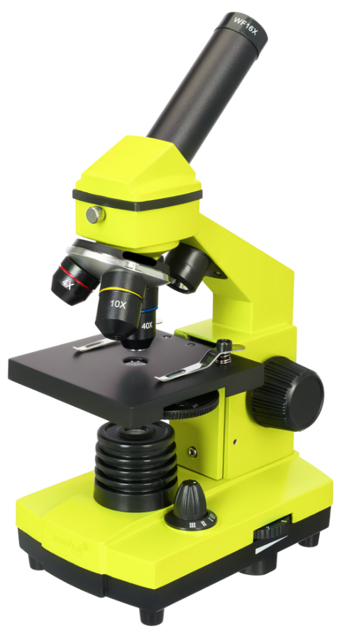  Микроскоп Levenhuk Rainbow 2L PLUS 69044 lime