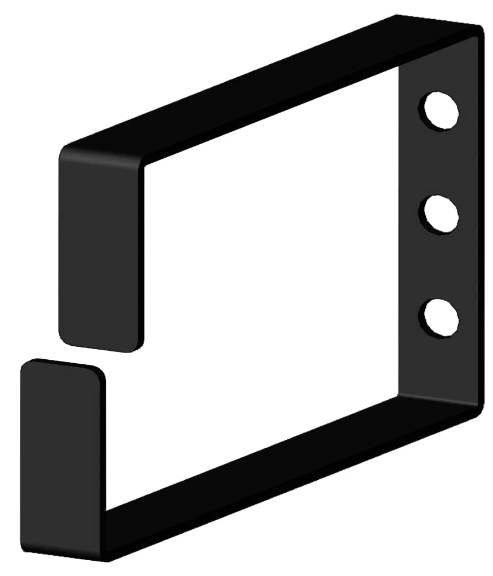 Кольцо кабельное DKC R5ITCP6060B 60 х 60 мм, черное, RAM telecom