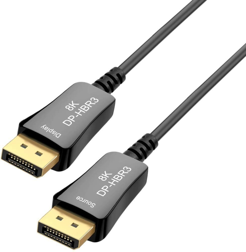 Кабель интерфейсный DisplayPort- DisplayPort iOpen AD3753A-10.0 активный оптический 1.4 32GBs/8K@60Hz 10м