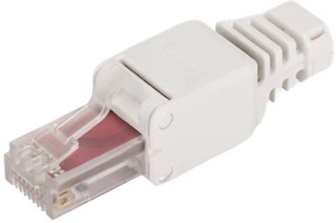  Коннектор Lanmaster LAN-TMP-S6A полевой RJ45 8P8C, экранированный, кат.6A
