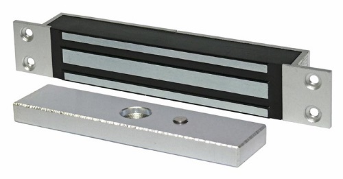 замки электромагнитные Замок Smartec ST-EL181S электромагнитный врезной,12 VDC/400 мА, усилие 180 кг