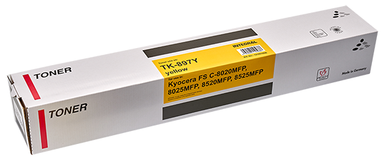 Тонер-картридж Integral TK-895Y Chip 12100109 Kyocera FS-C8020MFP/C8025MFP, желтый